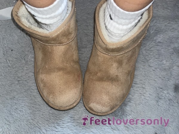 Well Worn Boots , Use These For Everyday Foot Wear So Very Worn Out