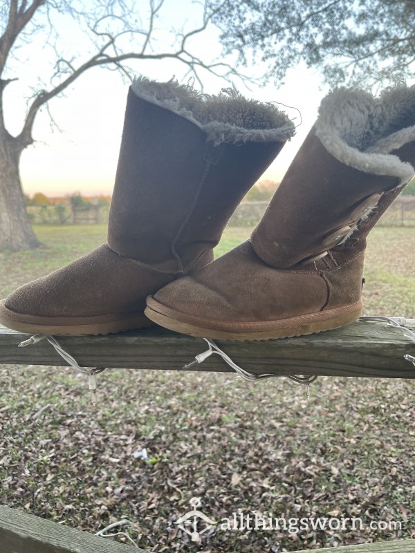 Well-worn UGGs