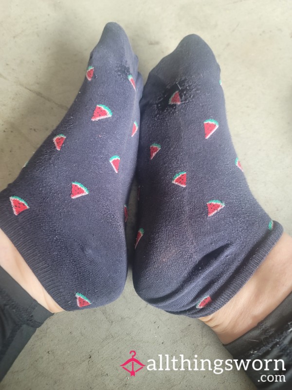 Well Worn  Watermelon Socks