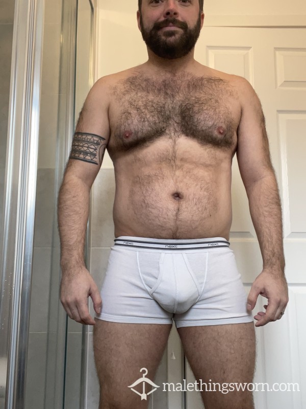 Well-worn White Boxers