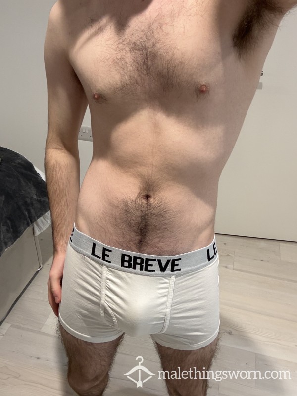 Well Worn White Boxers