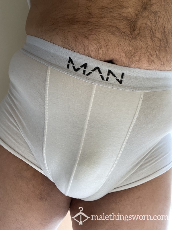 Well Worn White Boxers