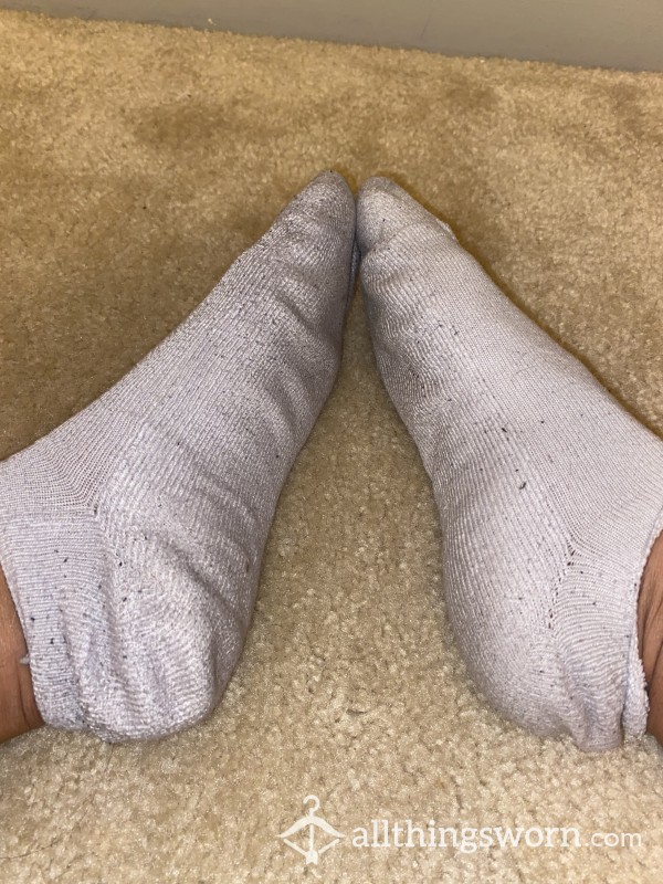 Well-worn White Gym Socks