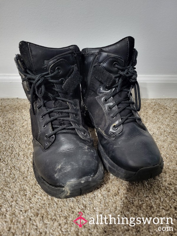 Well Worn Work Boots