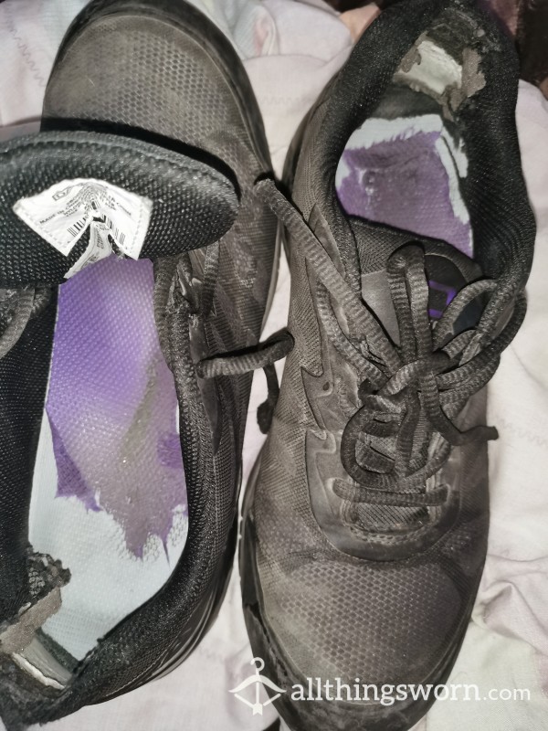 Well Worn Work Shoes