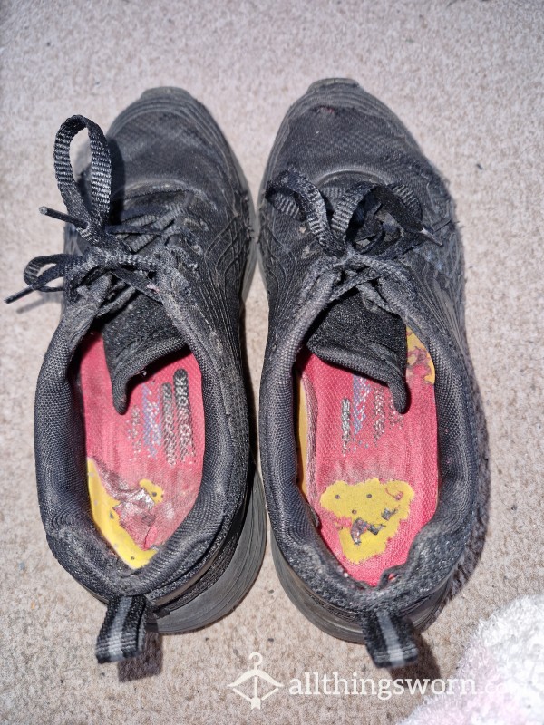 Well Worn Work Shoes