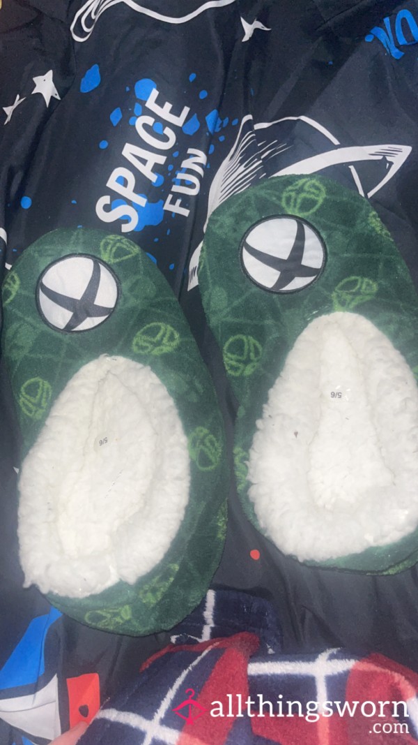 Well Worn Xbox Slippers