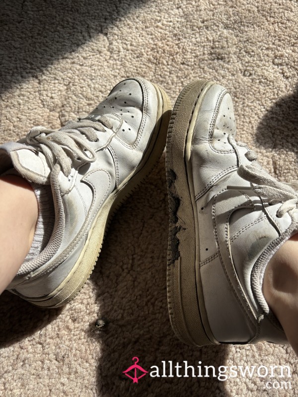 Well Worn/dirty Air Force Ones