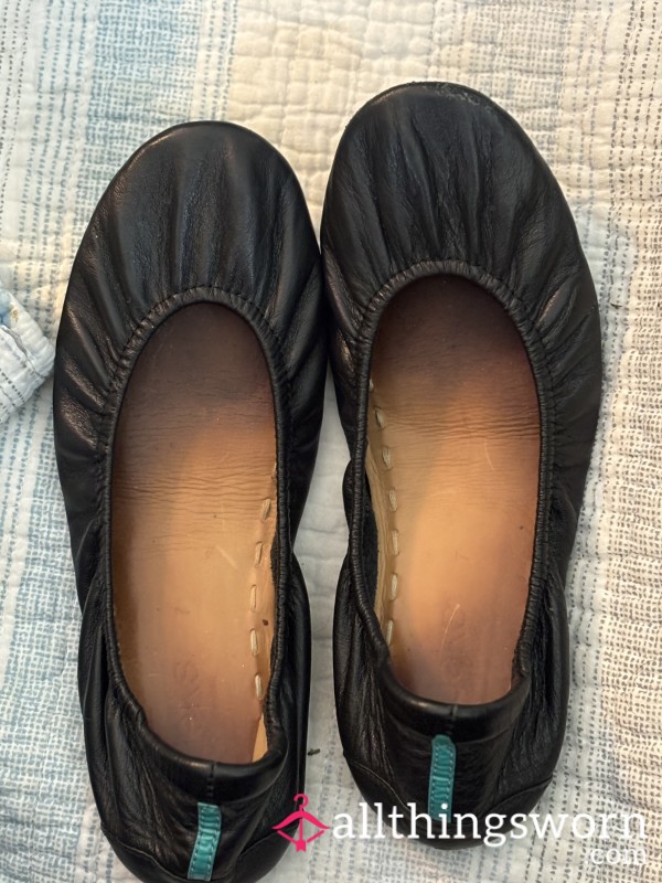 Well-Worn/Used/Dirty Black Tieks