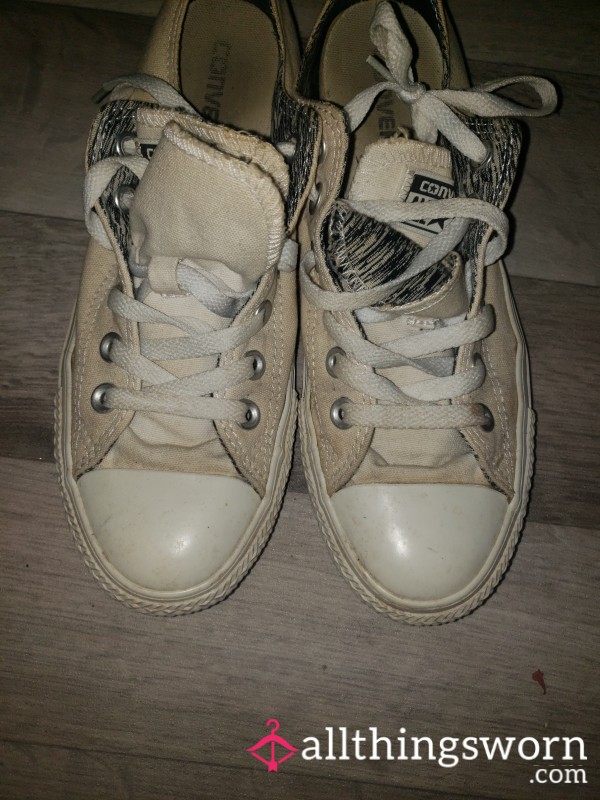 Wellworn White Split Tongue Convers