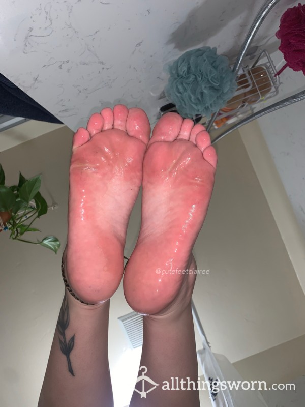 Wet, Pink Soles 🌸