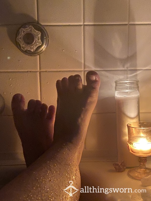 🕯🛁🫧 Wet Soapy Candlelit Bubble Bath Foot Alb*m 🫧🛁🕯