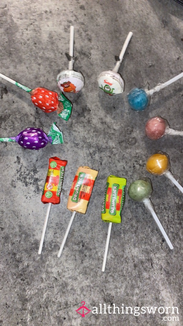 Wet Wet Wet Lollipops 🍭 You Choose Which Flavour And Which Hole 🕳️