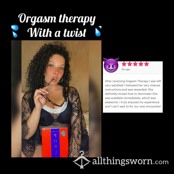 WHAT IS MY ORGASM THERAPY? I WILL MAKE YOU C*m LIKE NEVER BEFORE / KIK SESSION