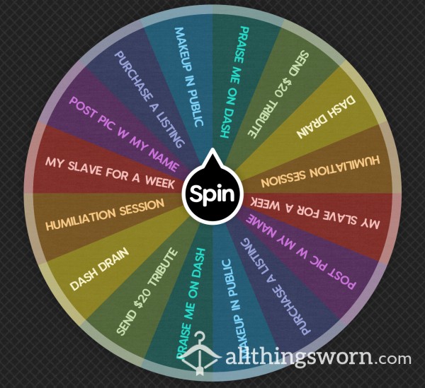 Wheel Of Tasks😈 NOT FOR THE WEAK‼️