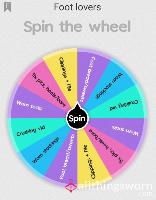 Wheel Spin - Feet