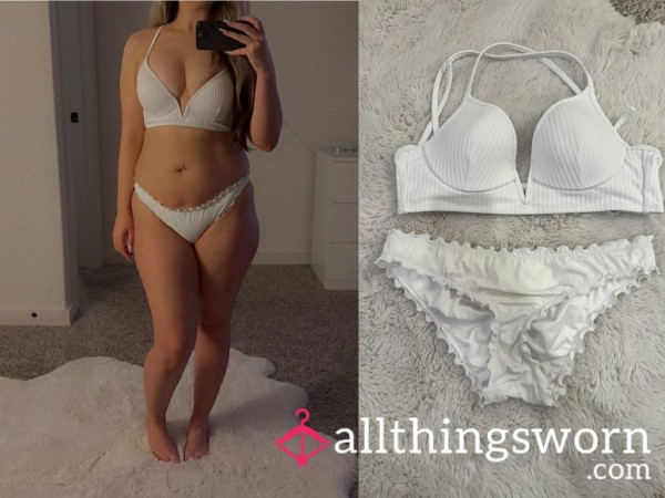 White 2 Piece Bikini