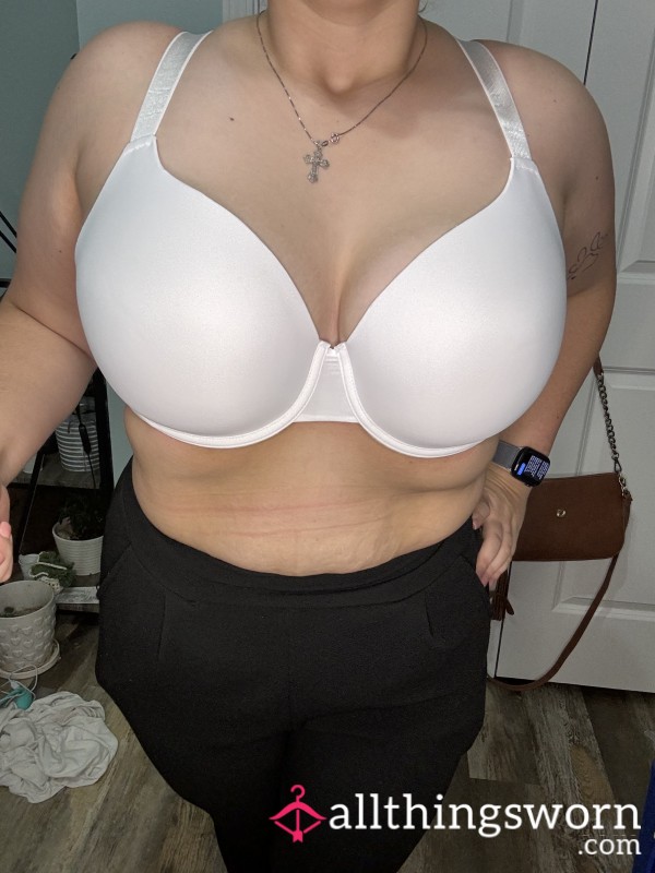 White 38DD Bra