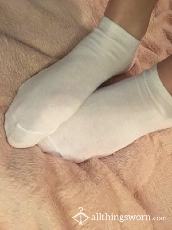 White Ankle Socks