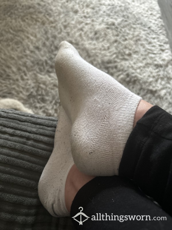 White Ankle Socks