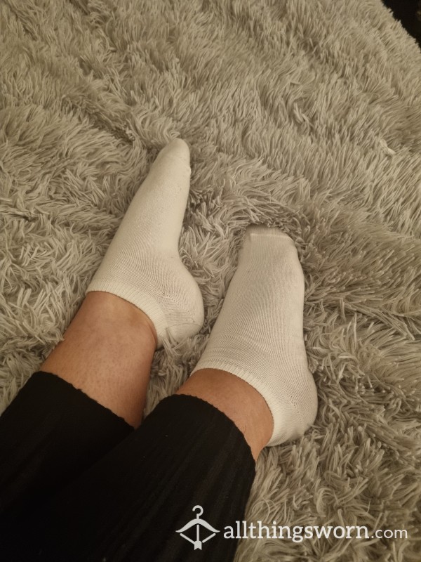 White Ankle Socks