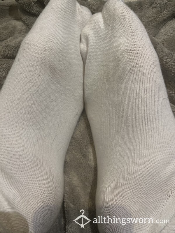 White Ankle Socks