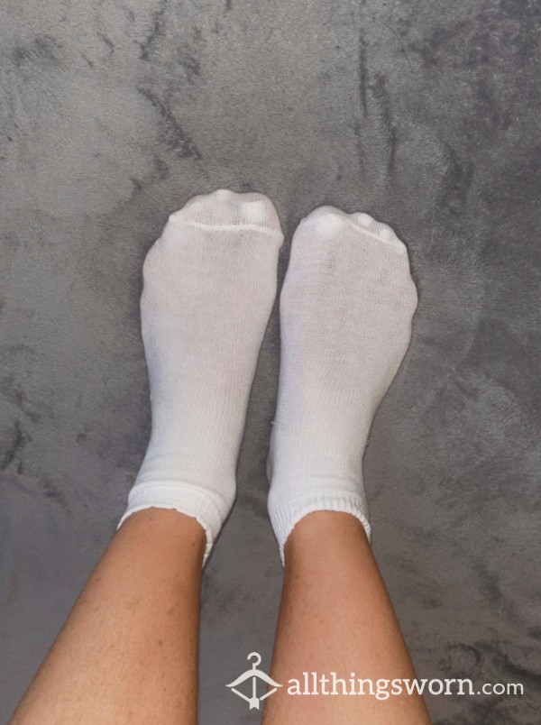 White Ankle Socks