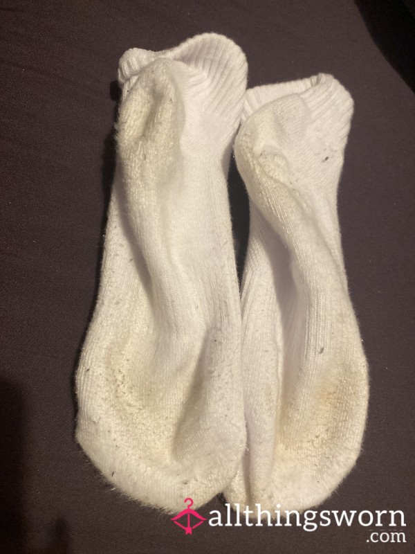 White Ankle Socks