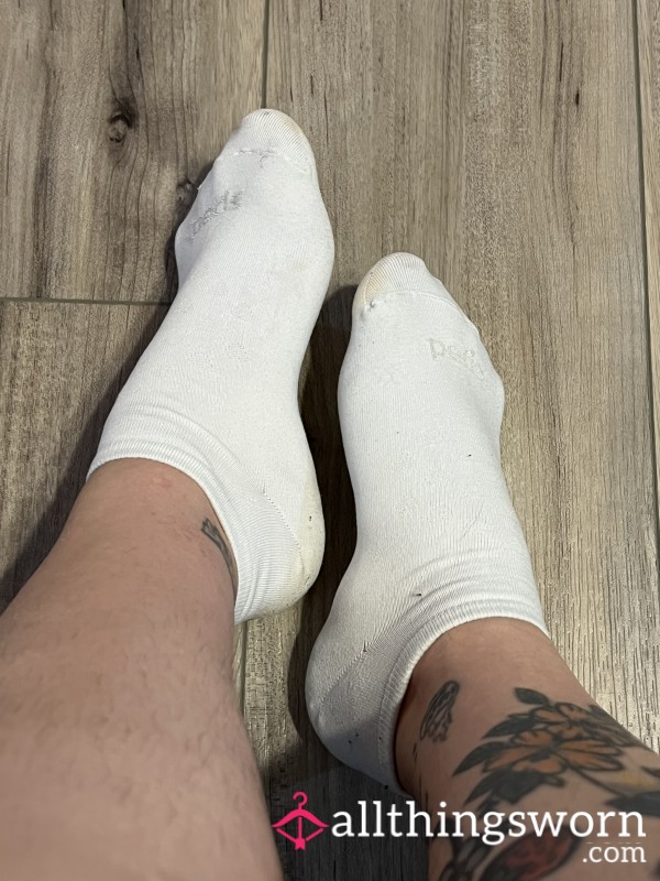 White Ankle Socks