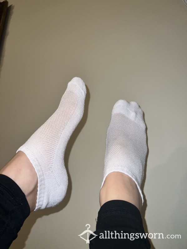 White Ankle Socks