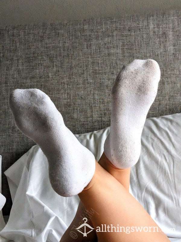 White Ankle Socks