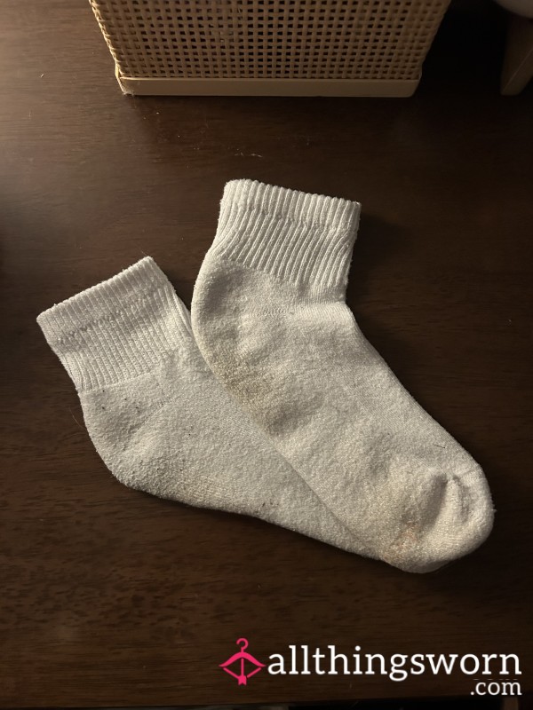 White Ankle Socks