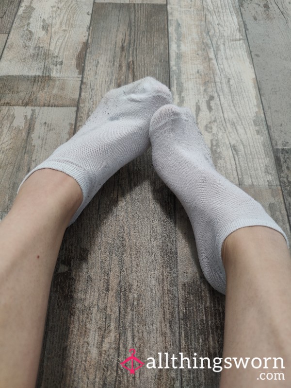 White Ankle Socks