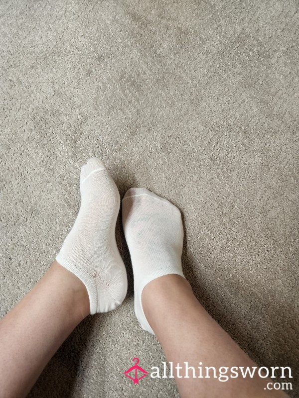 White Ankle Socks