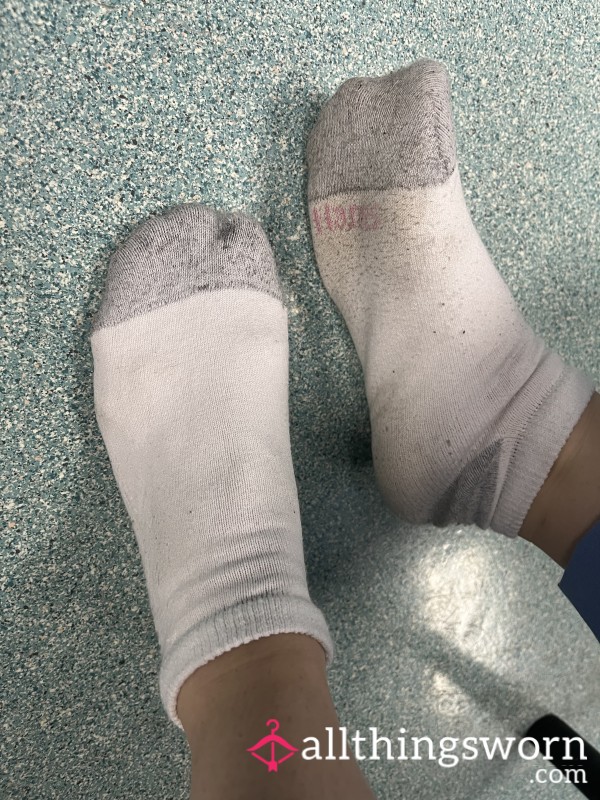 White Ankle Socks