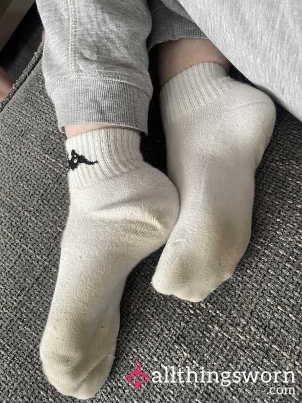 White Ankle Socks