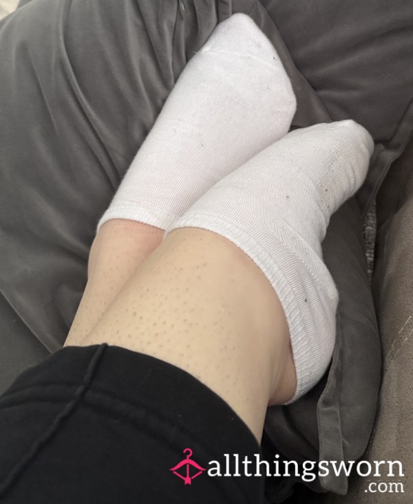 White Ankle Socks