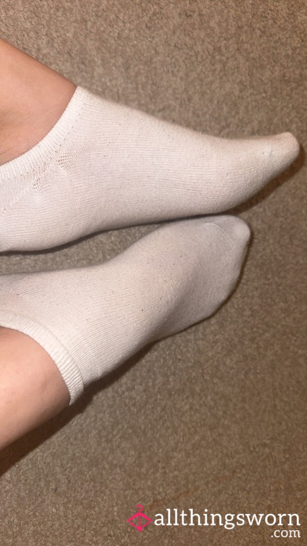 White Ankle Socks