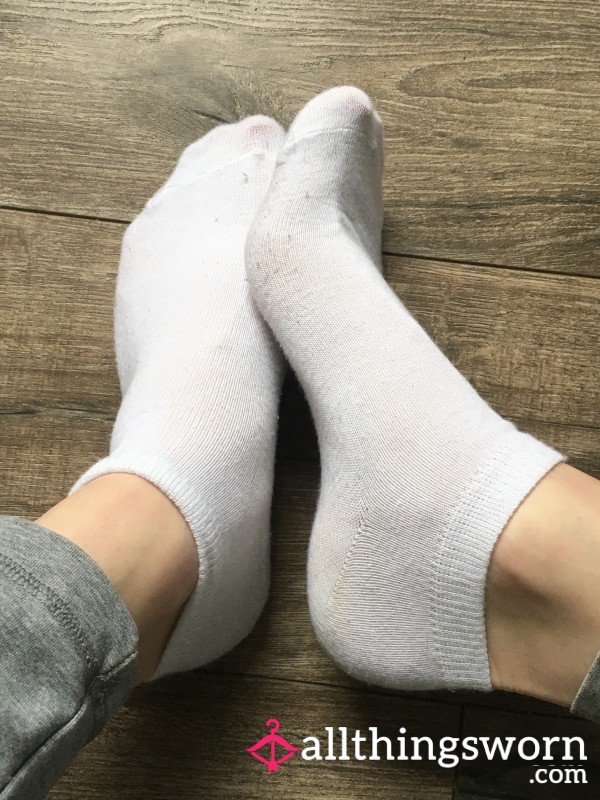 White Ankle Socks