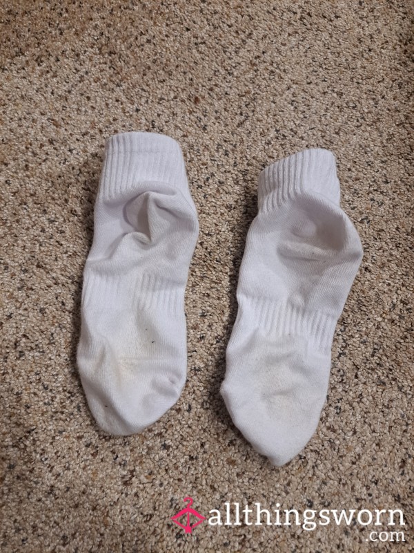 White Ankle Socks