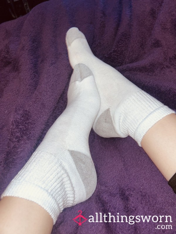 White Ankle Socks