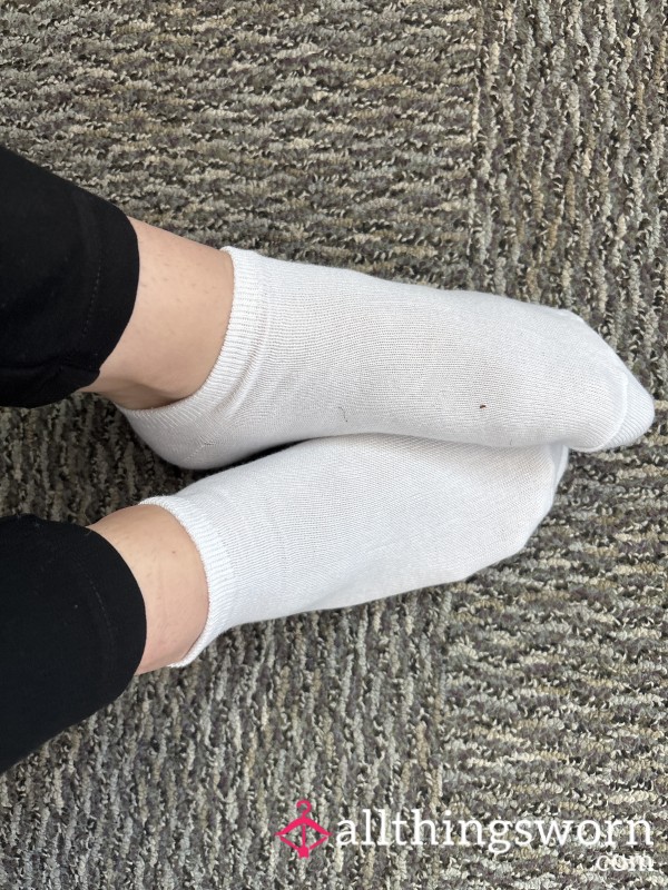 White Ankle Socks