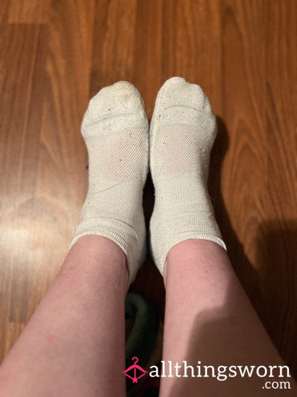 White Ankle Socks