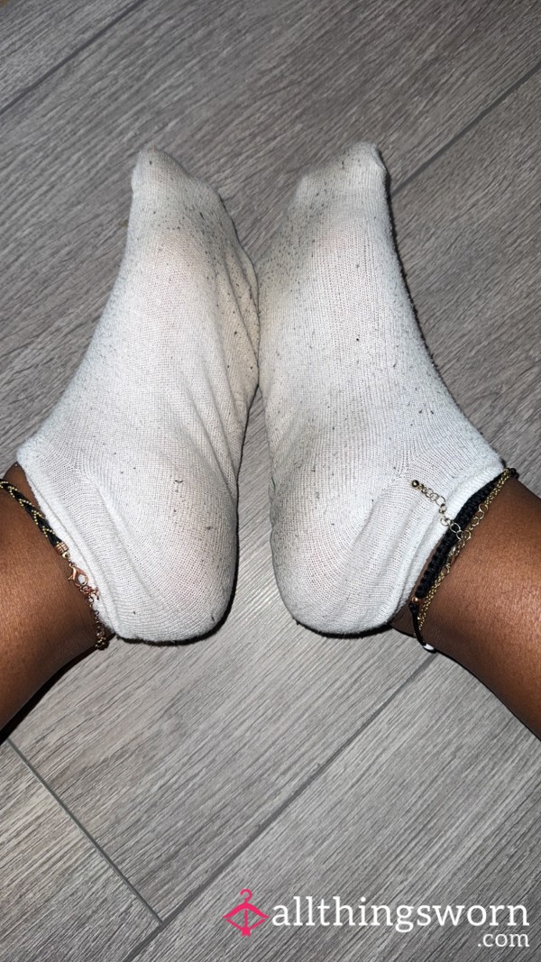 White Ankle Socks