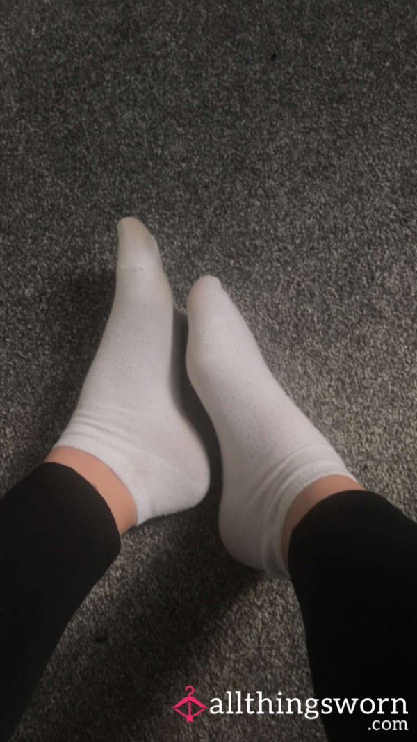 White Ankle Socks