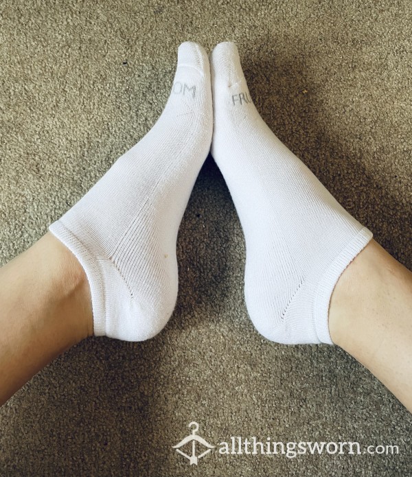 White Ankle Socks