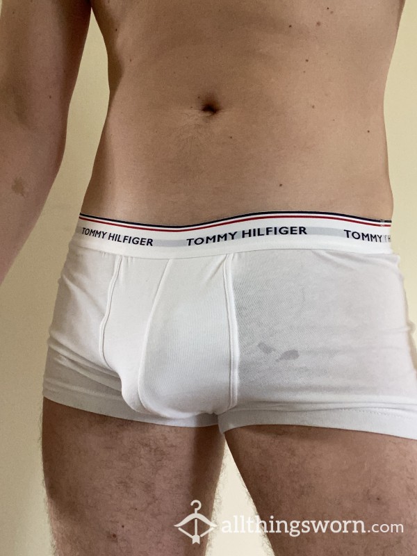 White Boxer Shorts