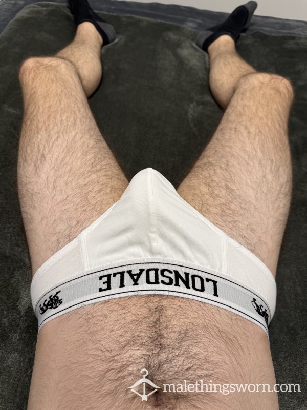 White Briefs Size UK Small