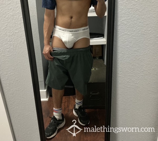 White Calvin Klein Briefs