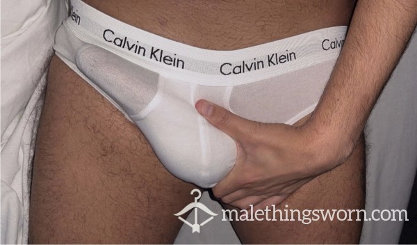 White Calvin Klein Briefs